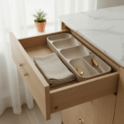 Organizador de Gaveta Cinza